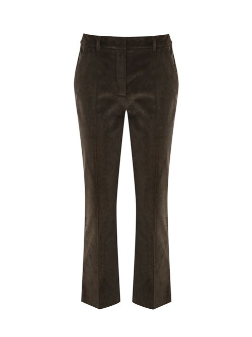 Pantalone Marruca a coste in velluto marrone WEEKEND MAX MARA | 2425136072600013